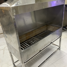 Bếp nướng có hút mùi inox