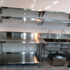 Bồn rửa inox nhà bếp công nghiệp
