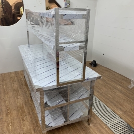 Bàn Tủ đựng inox 